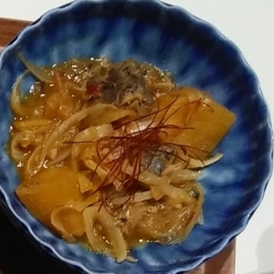 鯖水煮缶で じゃがサバ煮